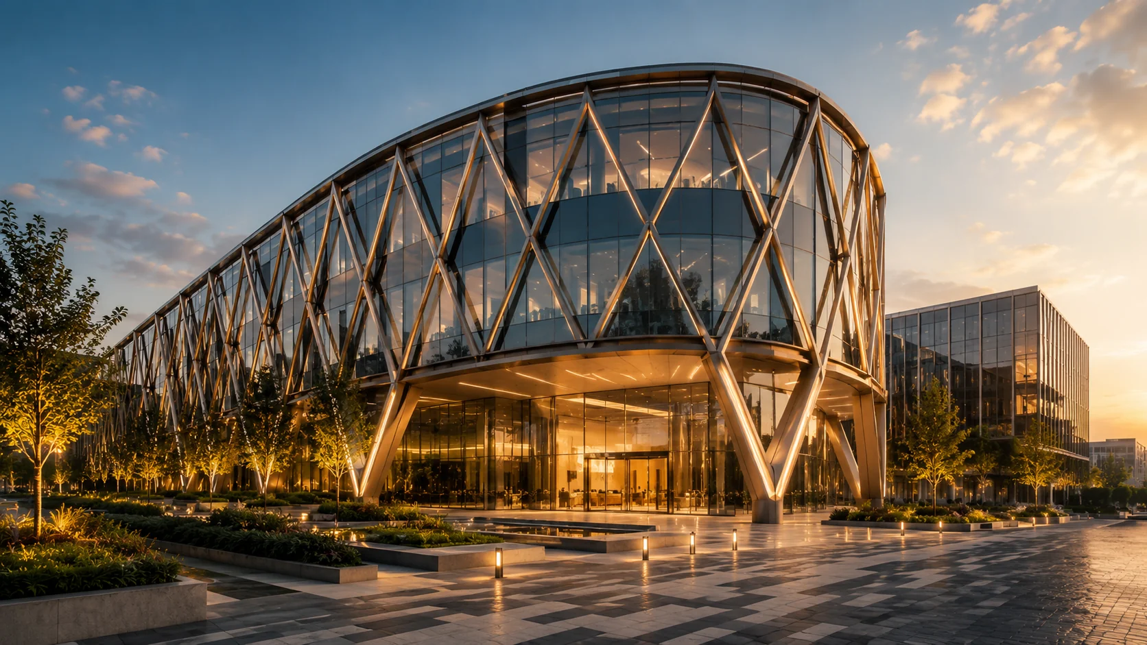 Palm Court hospitality construction project