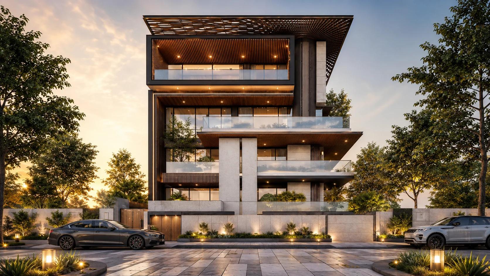 Oak House residential construction project